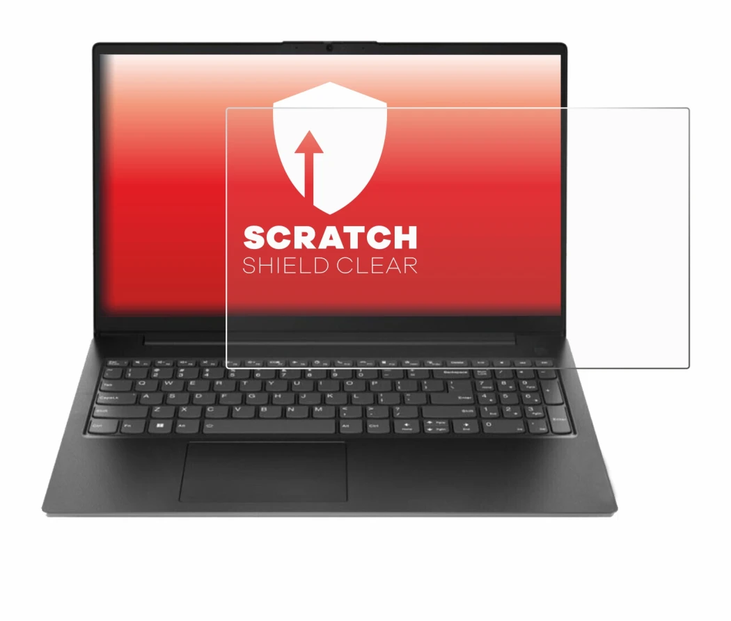 Image de l'appareil Lenovo V15 Gen 4 AMN avec une grande variété de protections d'écran.