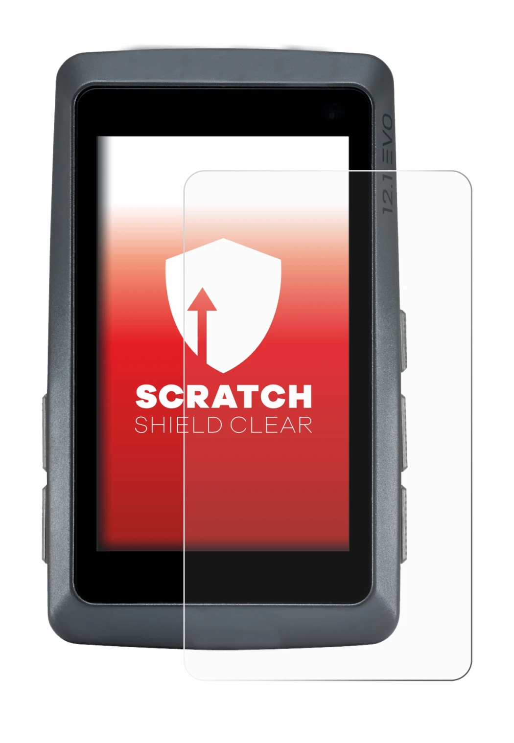 Image de l'appareil Sigma ROX 12.1 EVO avec une grande variété de protections d'écran.