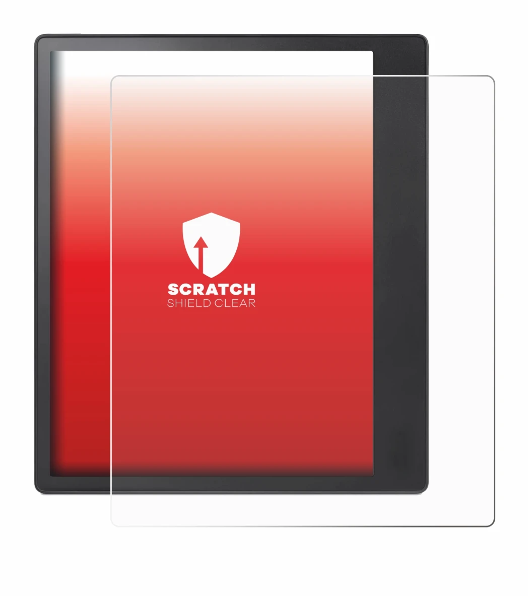 Image de l'appareil Kobo Elipsa 2E avec une grande variété de protections d'écran.