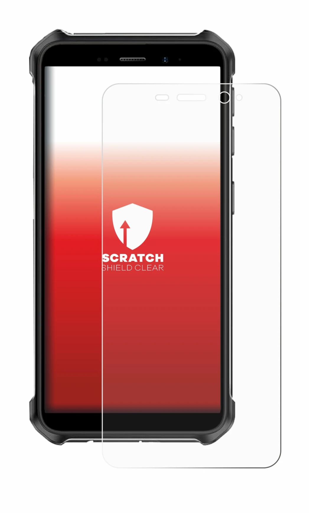 Image de l'appareil Ulefone Armor X12 Pro avec une grande variété de protections d'écran.