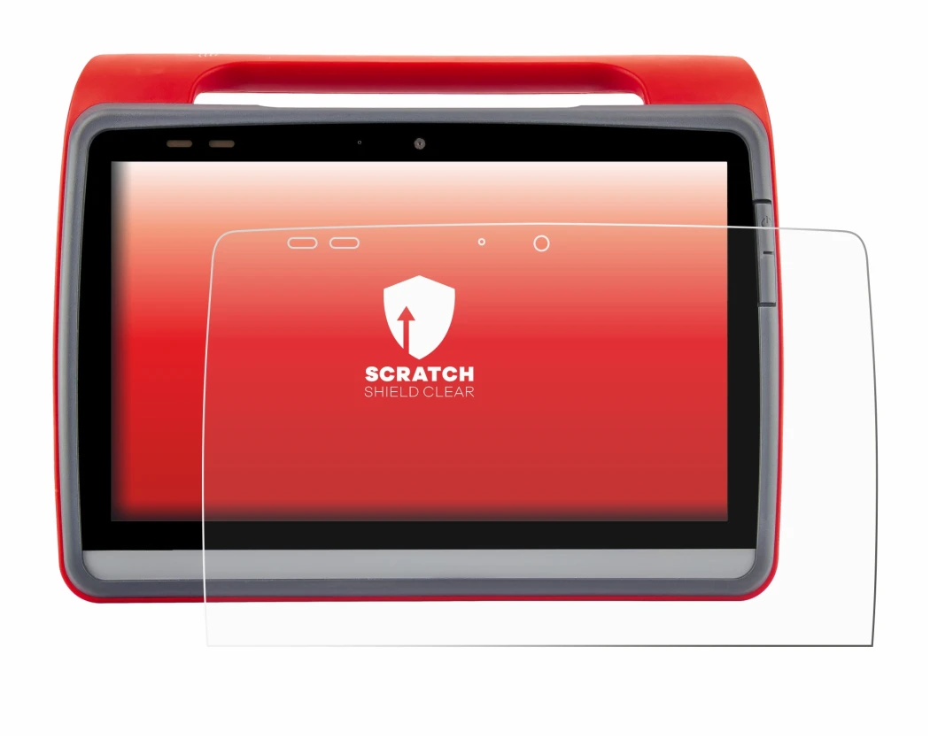 Image de l'appareil medDV NIDApad avec une grande variété de protections d'écran.
