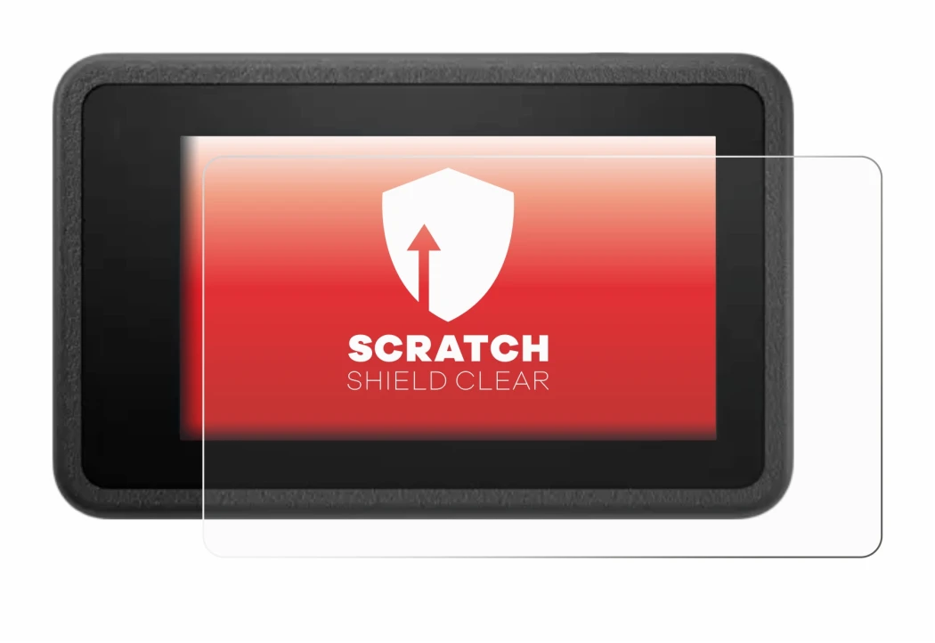 Image de l'appareil DJI Osmo Action 4 avec une grande variété de protections d'écran.