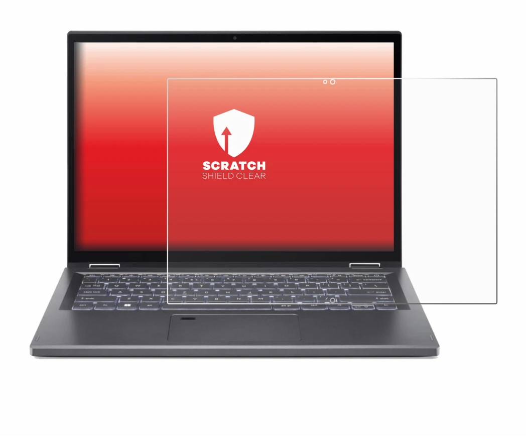 Image de l'appareil Acer Aspire 5 Spin 14 avec une grande variété de protections d'écran.