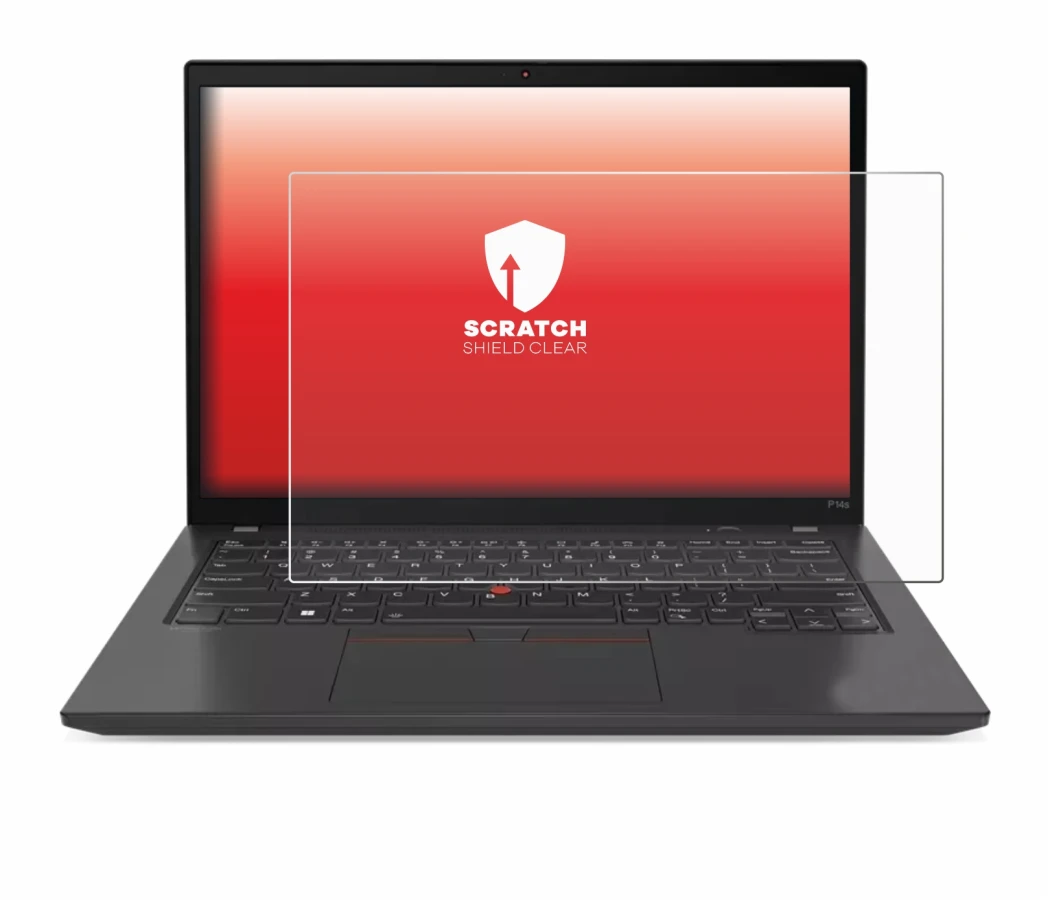 Image de l'appareil Lenovo ThinkPad P14s Gen 4 avec une grande variété de protections d'écran.