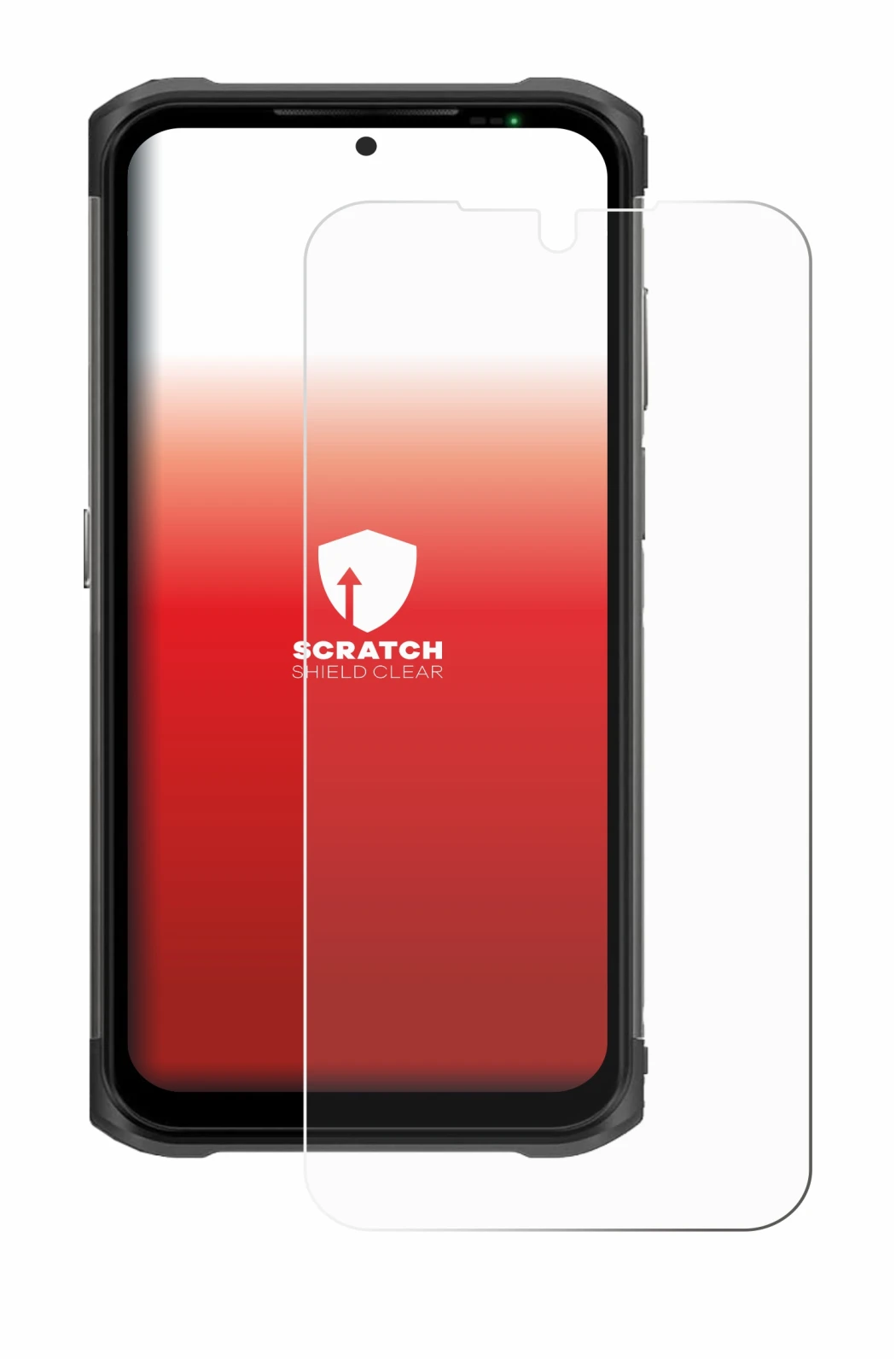 Image de l'appareil Ulefone Armor 12S avec une grande variété de protections d'écran.