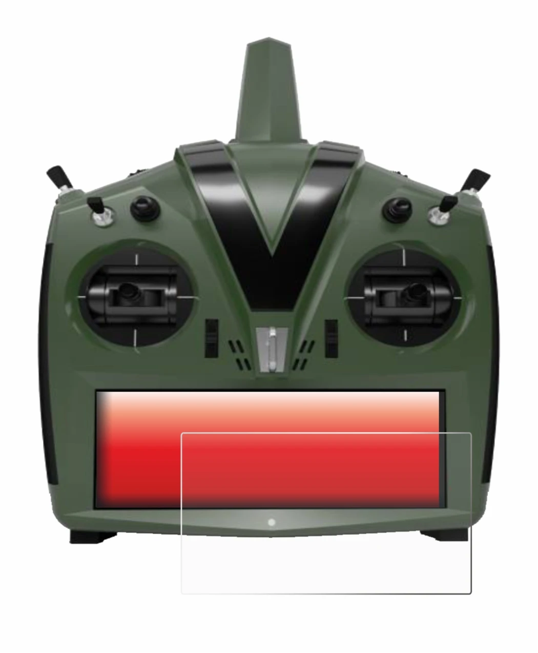 Image de l'appareil VBar Control Evo avec une grande variété de protections d'écran.