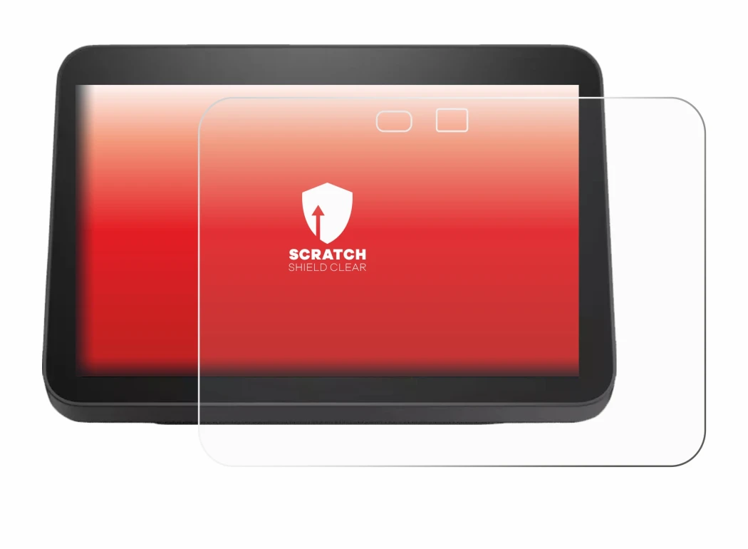 Image de l'appareil Amazon Echo Show 8 2023 (3ème Gen.) avec une grande variété de protections d'écran.