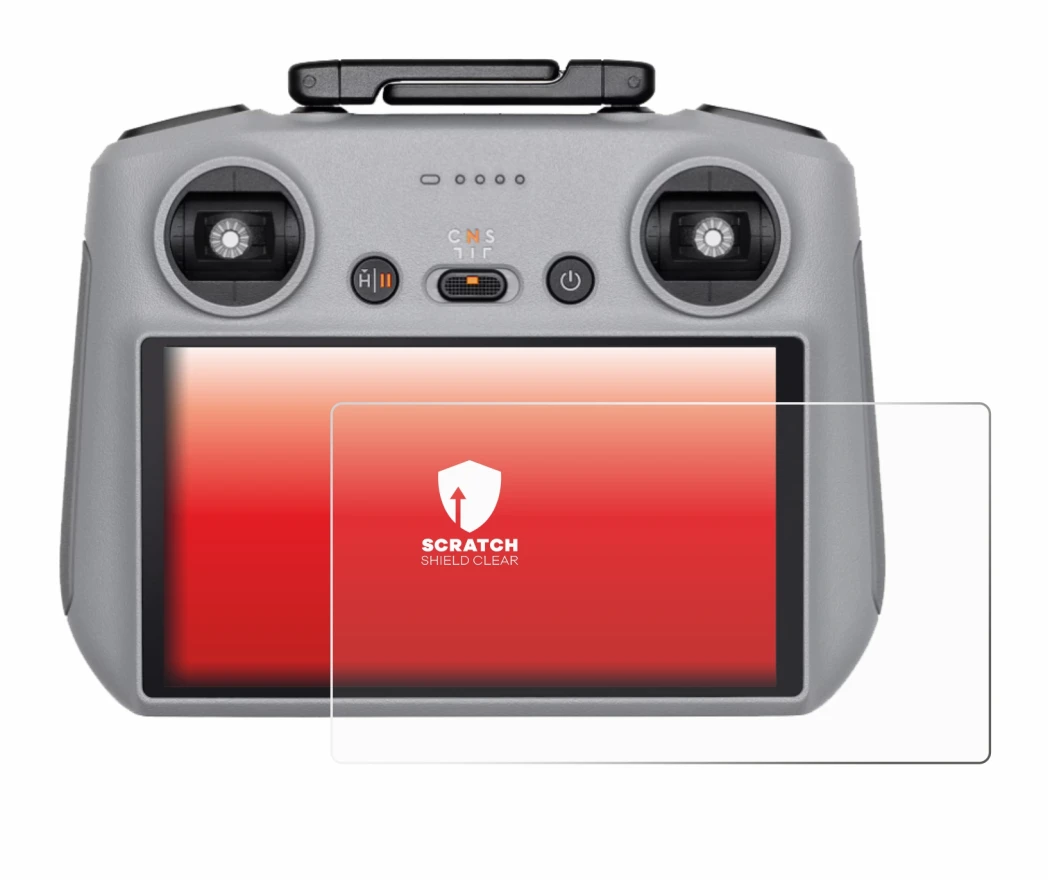 Image de l'appareil DJI RC 2 avec une grande variété de protections d'écran.