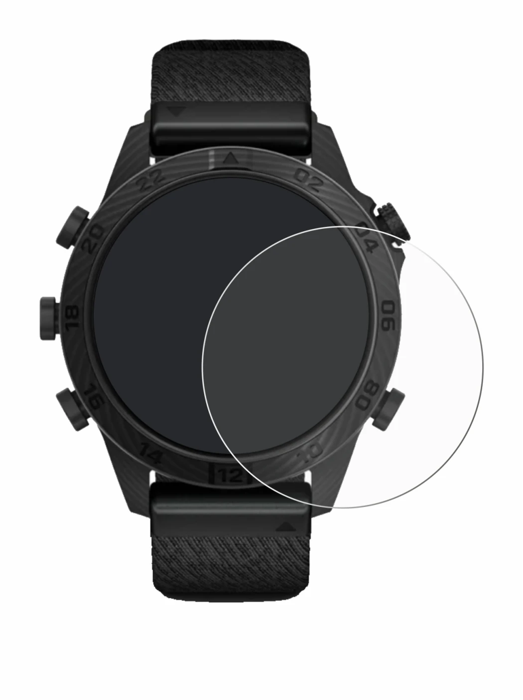 Image de l'appareil Garmin Marq Commander Gen 2 avec une grande variété de protections d'écran.