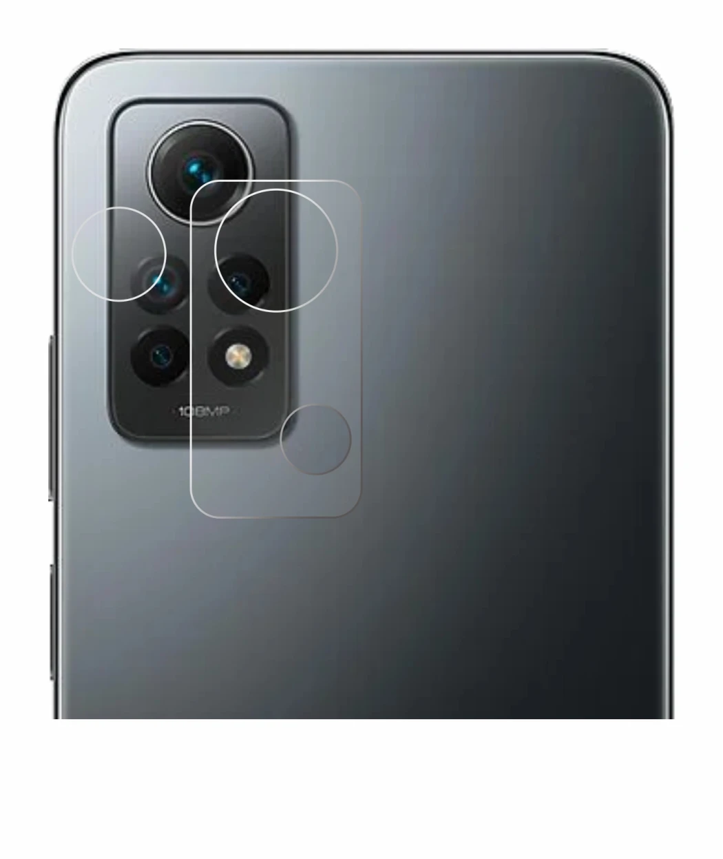 Image de l'appareil Xiaomi Redmi Note 12 Pro 4G (Caméra UNIQUEMENT) avec une grande variété de protections d'écran.