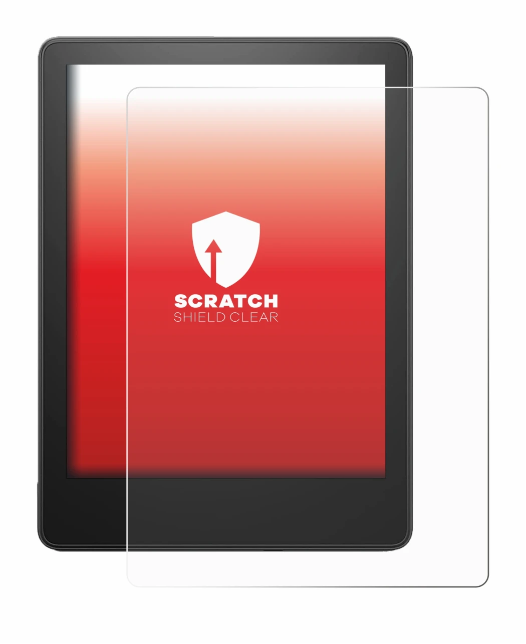 Image de l'appareil Amazon Kindle Paperwhite 2023 (11ème Gen.) avec une grande variété de protections d'écran.