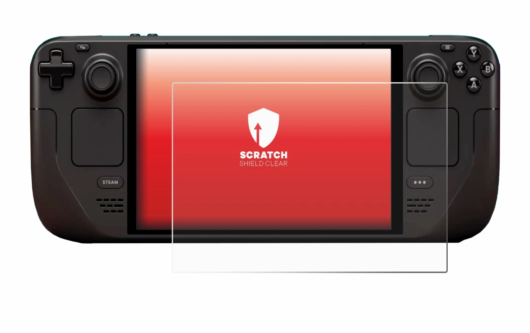 Image de l'appareil Valve Steam Deck OLED avec une grande variété de protections d'écran.