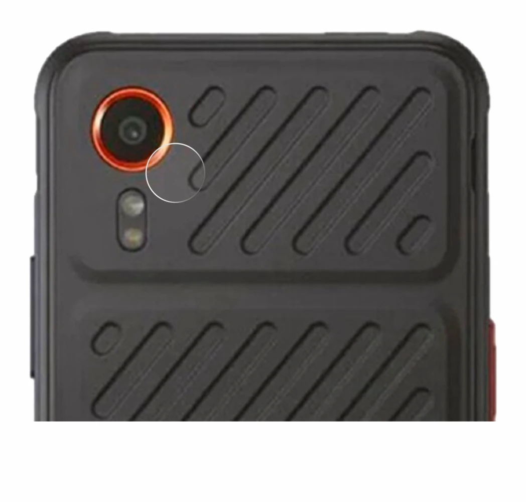 Image de l'appareil Samsung Galaxy XCover 7 (Caméra UNIQUEMENT) avec une grande variété de protections d'écran.