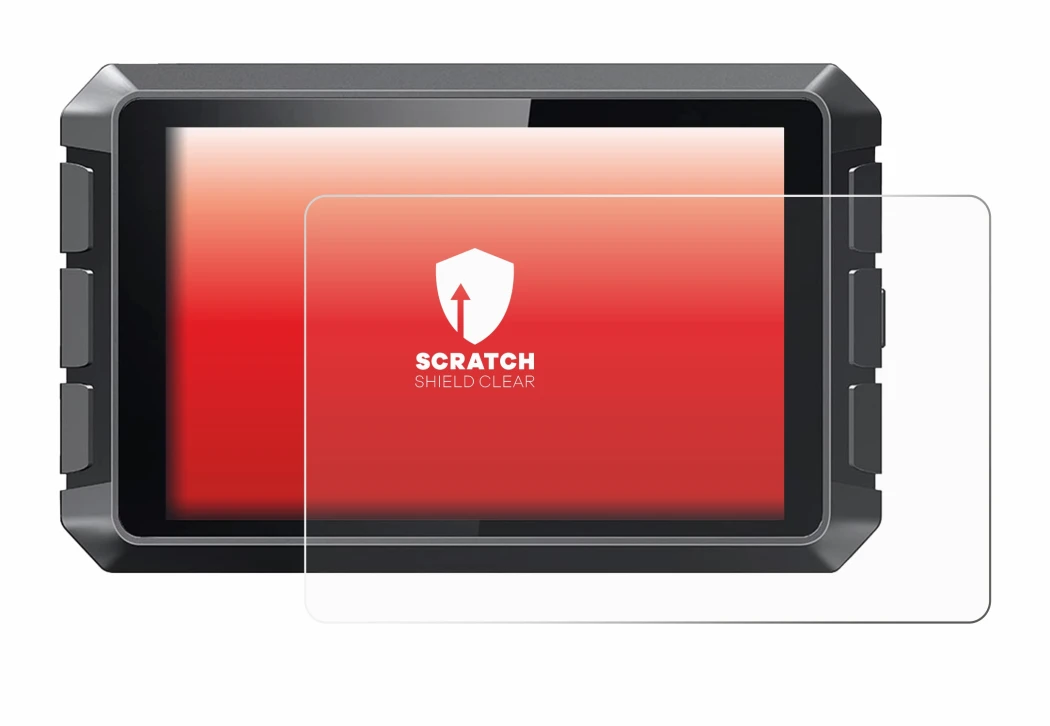 Image de l'appareil Creality Sonic Pad avec une grande variété de protections d'écran.