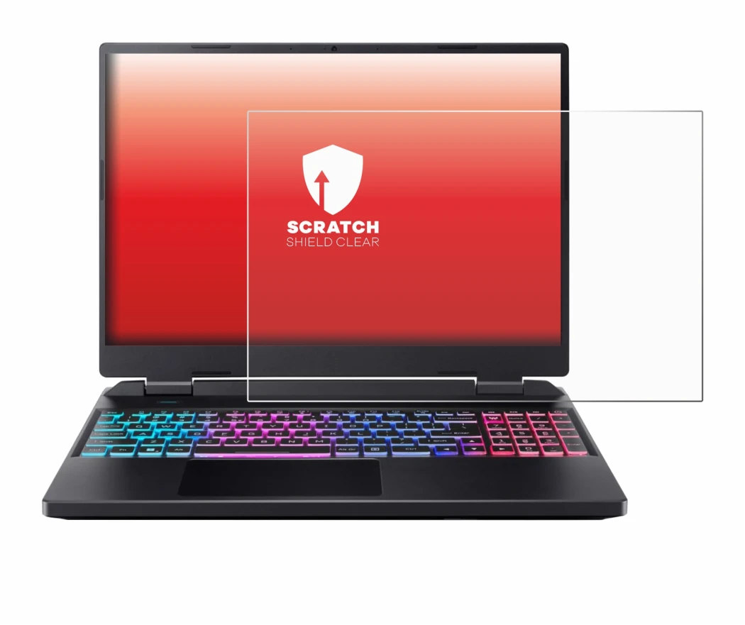 Image de l'appareil Acer Predator Helios Neo 16 avec une grande variété de protections d'écran.
