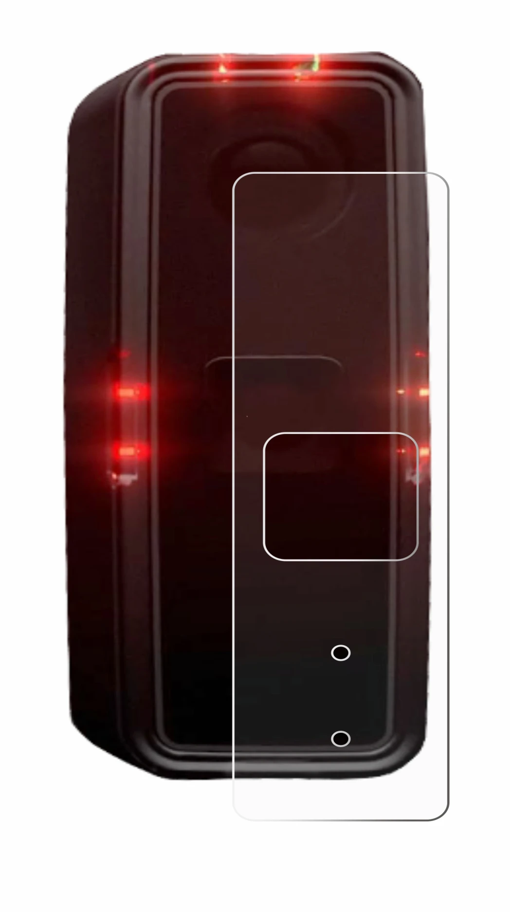 Image de l'appareil Alps Alpine Ride Safety RS 1000 avec une grande variété de protections d'écran.