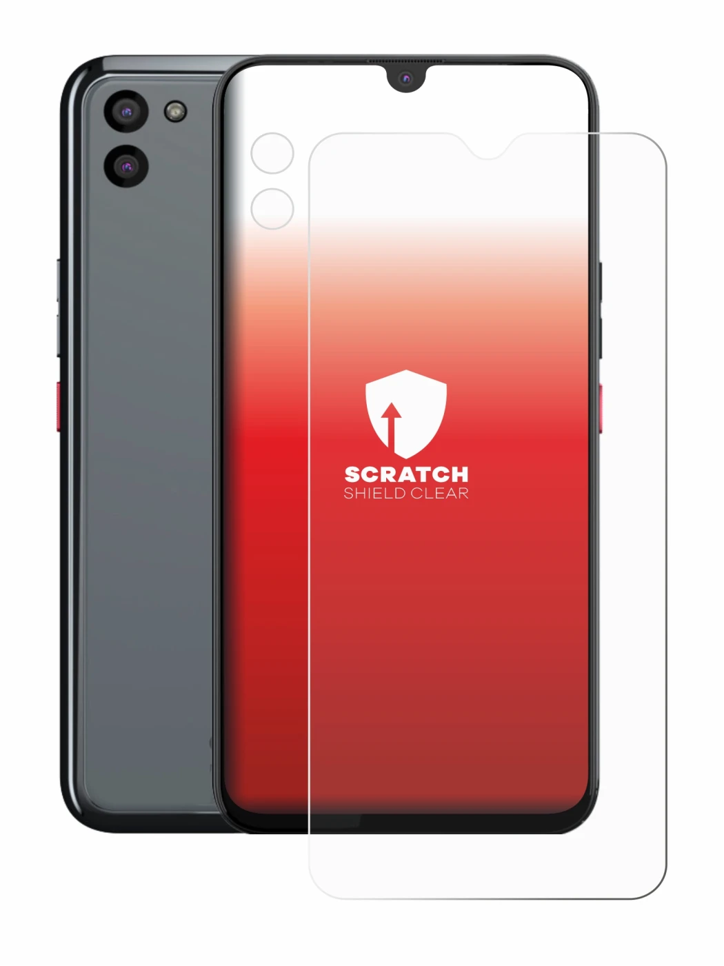Image de l'appareil Gigaset GS5 PRO SE (Avant+Caméra) avec une grande variété de protections d'écran.