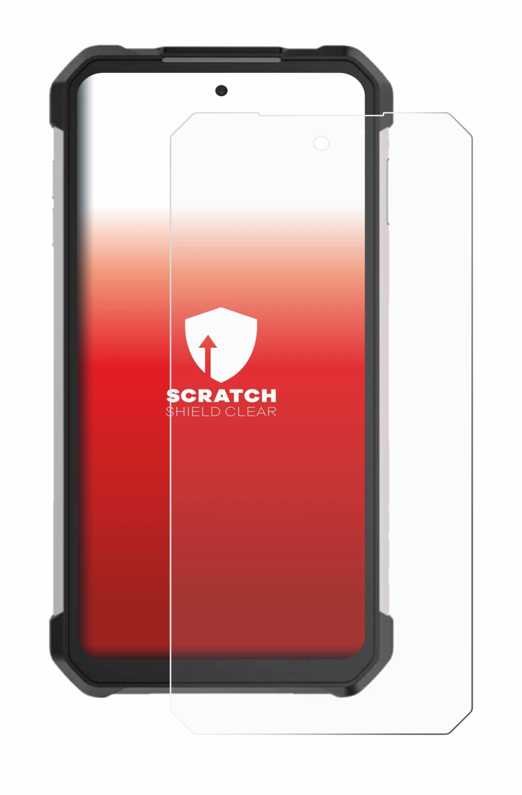 Image de l'appareil Unihertz Tank 3 Pro avec une grande variété de protections d'écran.