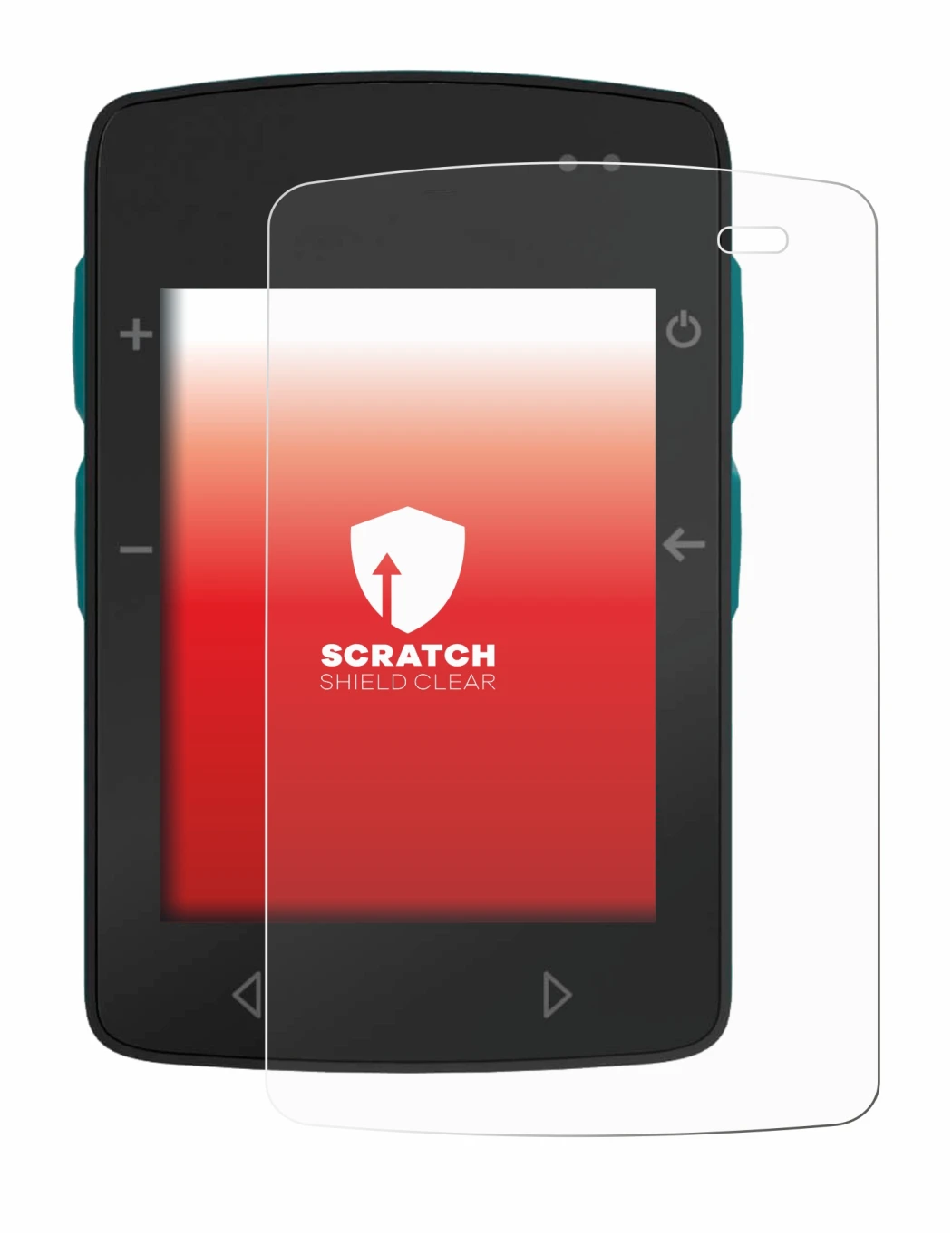 Image de l'appareil TwoNav Roc avec une grande variété de protections d'écran.
