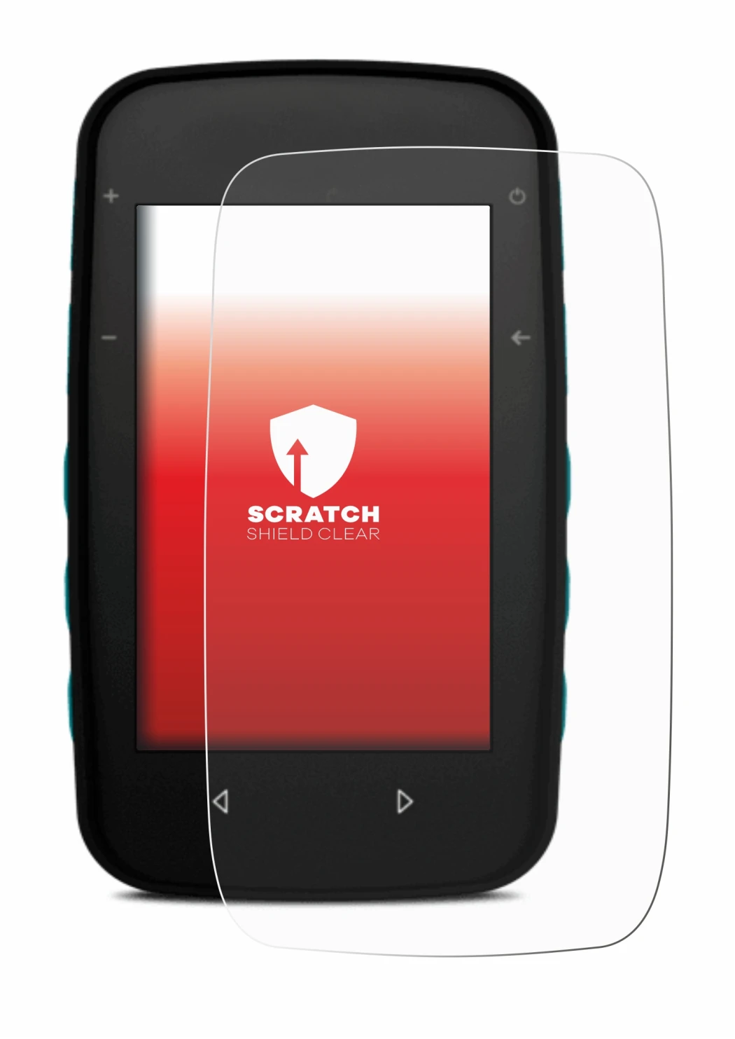 Image de l'appareil CompeGPS TwoNav Cross Plus avec une grande variété de protections d'écran.