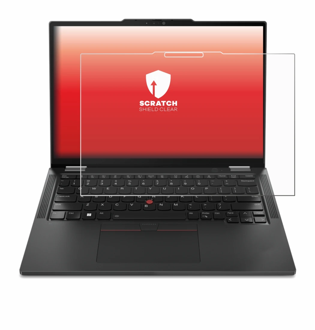 Image de l'appareil Lenovo ThinkPad X13 2-in-1 Gen 5 avec une grande variété de protections d'écran.