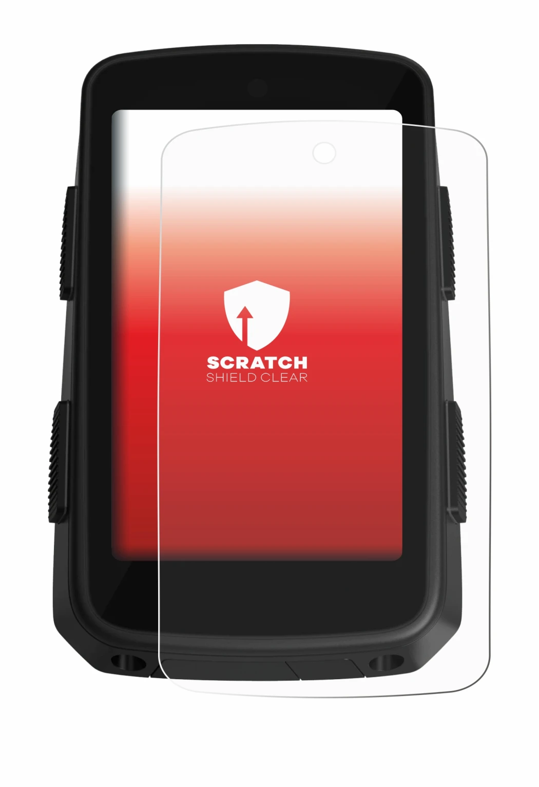 Image de l'appareil Hammerhead Karoo 3 avec une grande variété de protections d'écran.