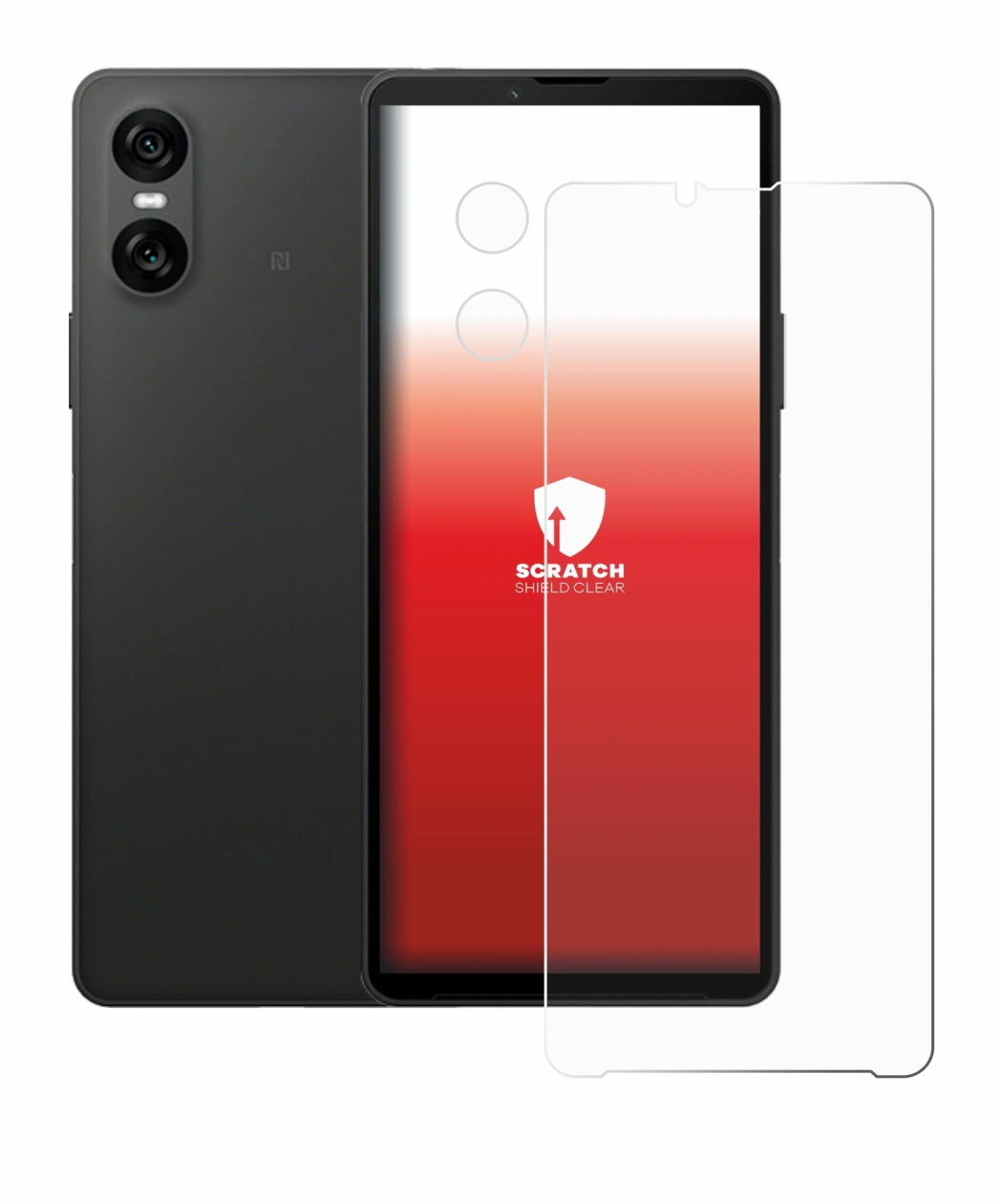 Image de l'appareil Sony Xperia 10 VI (Avant+Caméra) avec une grande variété de protections d'écran.