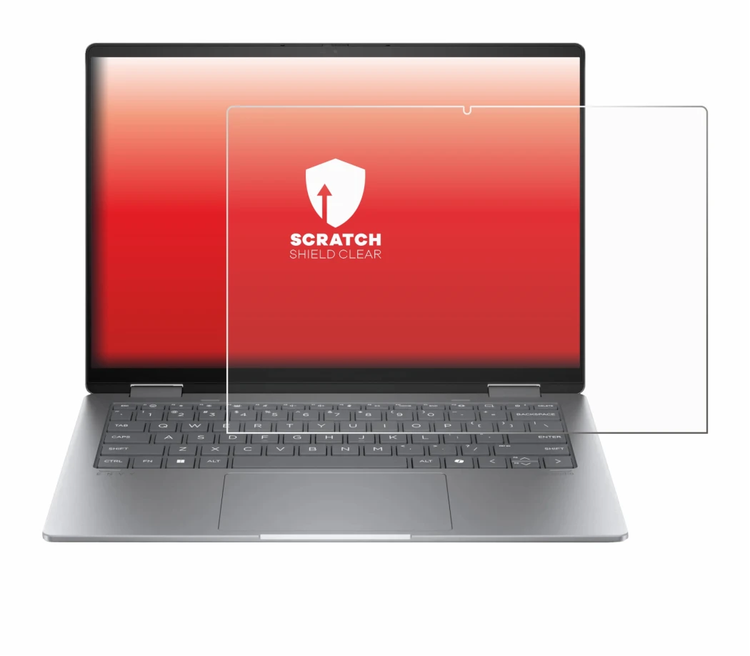 Image de l'appareil HP Envy x360 14 2-in-1 avec une grande variété de protections d'écran.