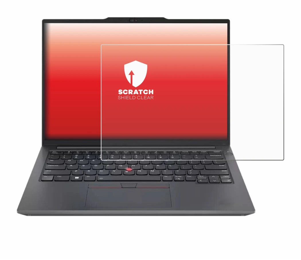 Image de l'appareil Lenovo ThinkPad E14 Gen 6 avec une grande variété de protections d'écran.