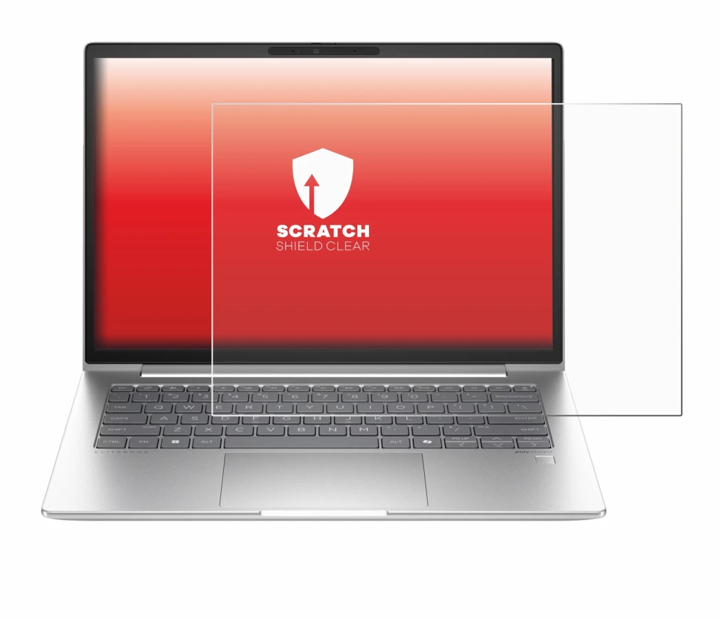 Image de l'appareil HP EliteBook 660 G11 avec une grande variété de protections d'écran.