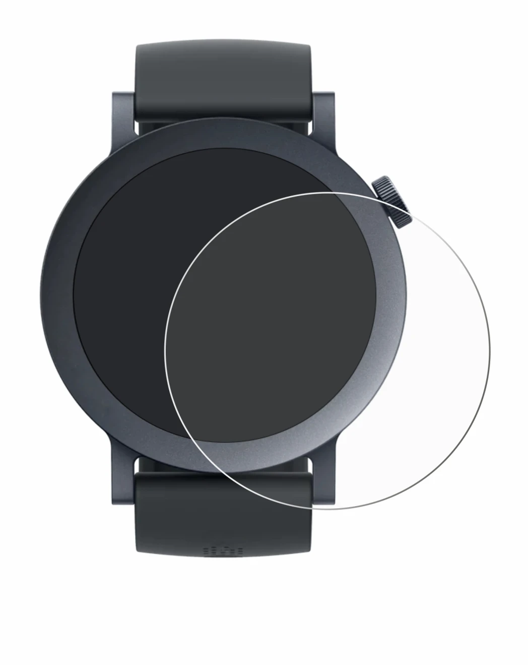 Image de l'appareil Nothing CMF Watch Pro 2 avec une grande variété de protections d'écran.