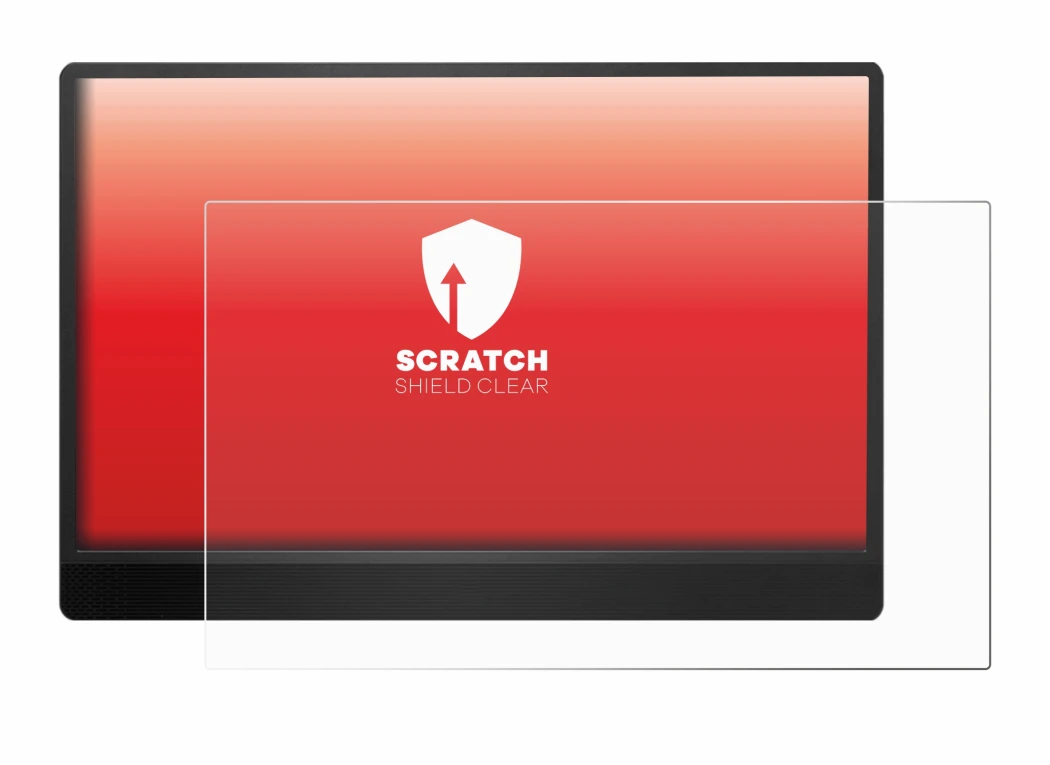 Image de l'appareil MSI Pro MP161 E2 avec une grande variété de protections d'écran.