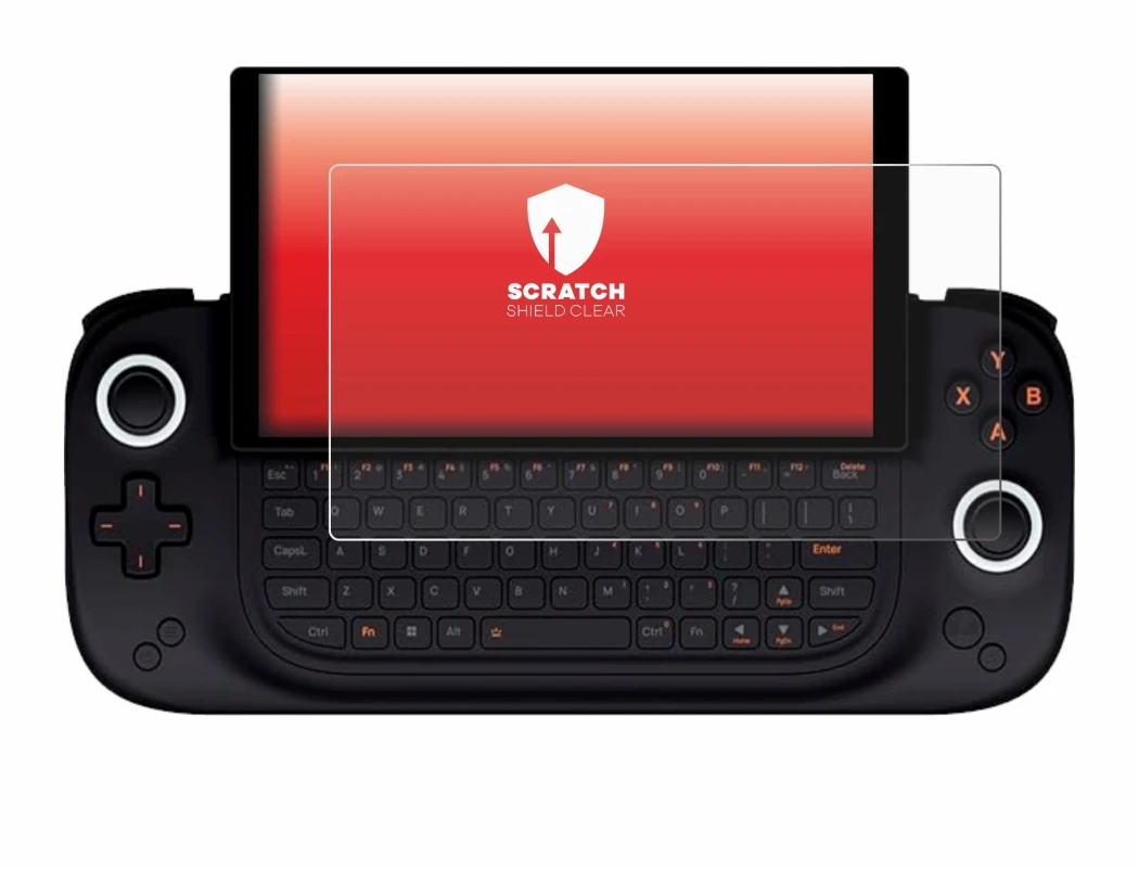 Image de l'appareil Ayaneo Slide avec une grande variété de protections d'écran.