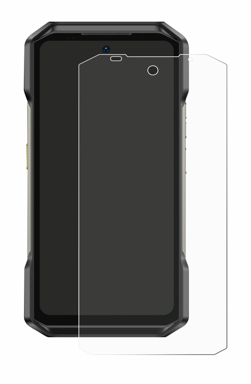 Image de l'appareil Ulefone Armor 27T Pro avec une grande variété de protections d'écran.