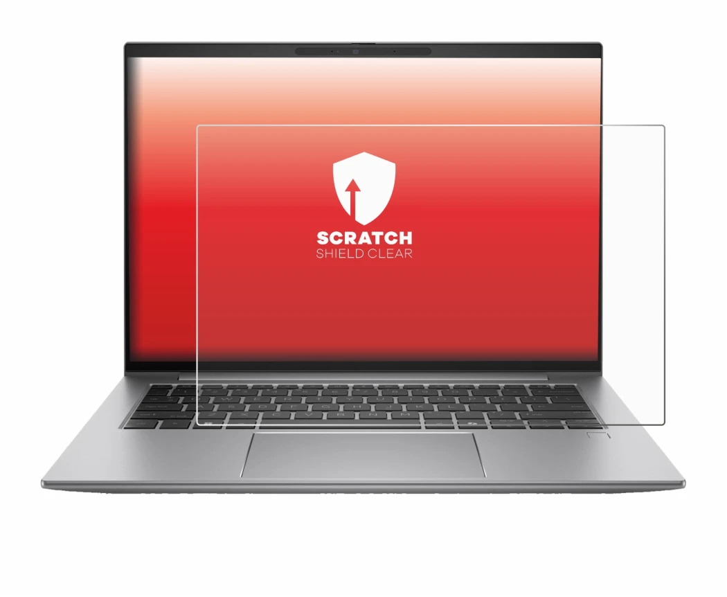 Image de l'appareil HP Zbook Firefly 14 G11 avec une grande variété de protections d'écran.