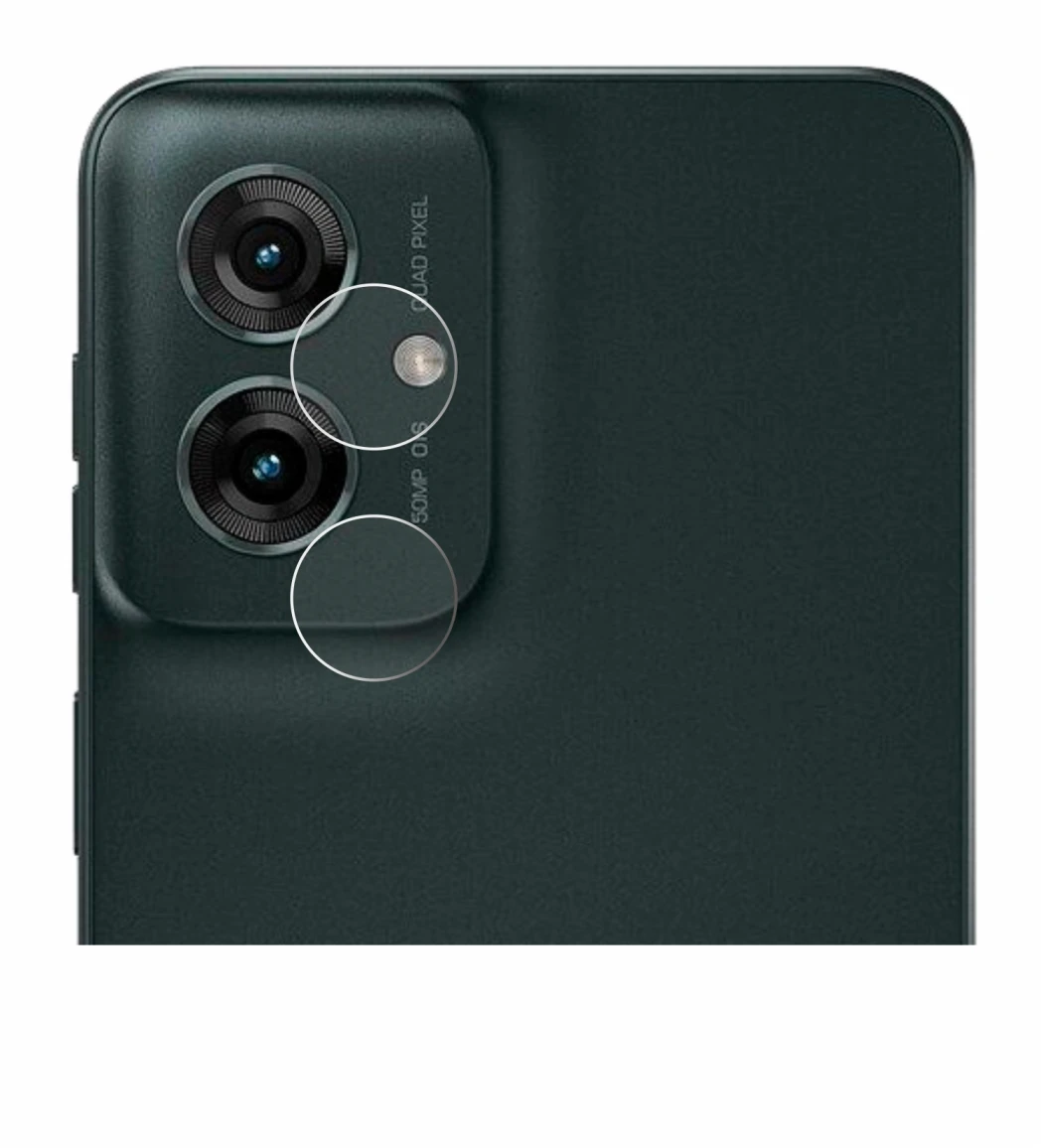 Image de l'appareil Motorola Moto G55 (Caméra UNIQUEMENT) avec une grande variété de protections d'écran.