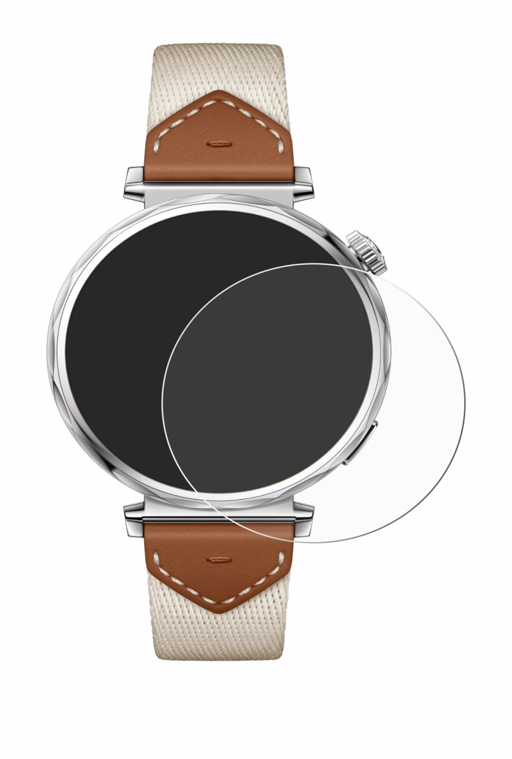 Image de l'appareil Huawei Watch GT 5 (41 mm) avec une grande variété de protections d'écran.