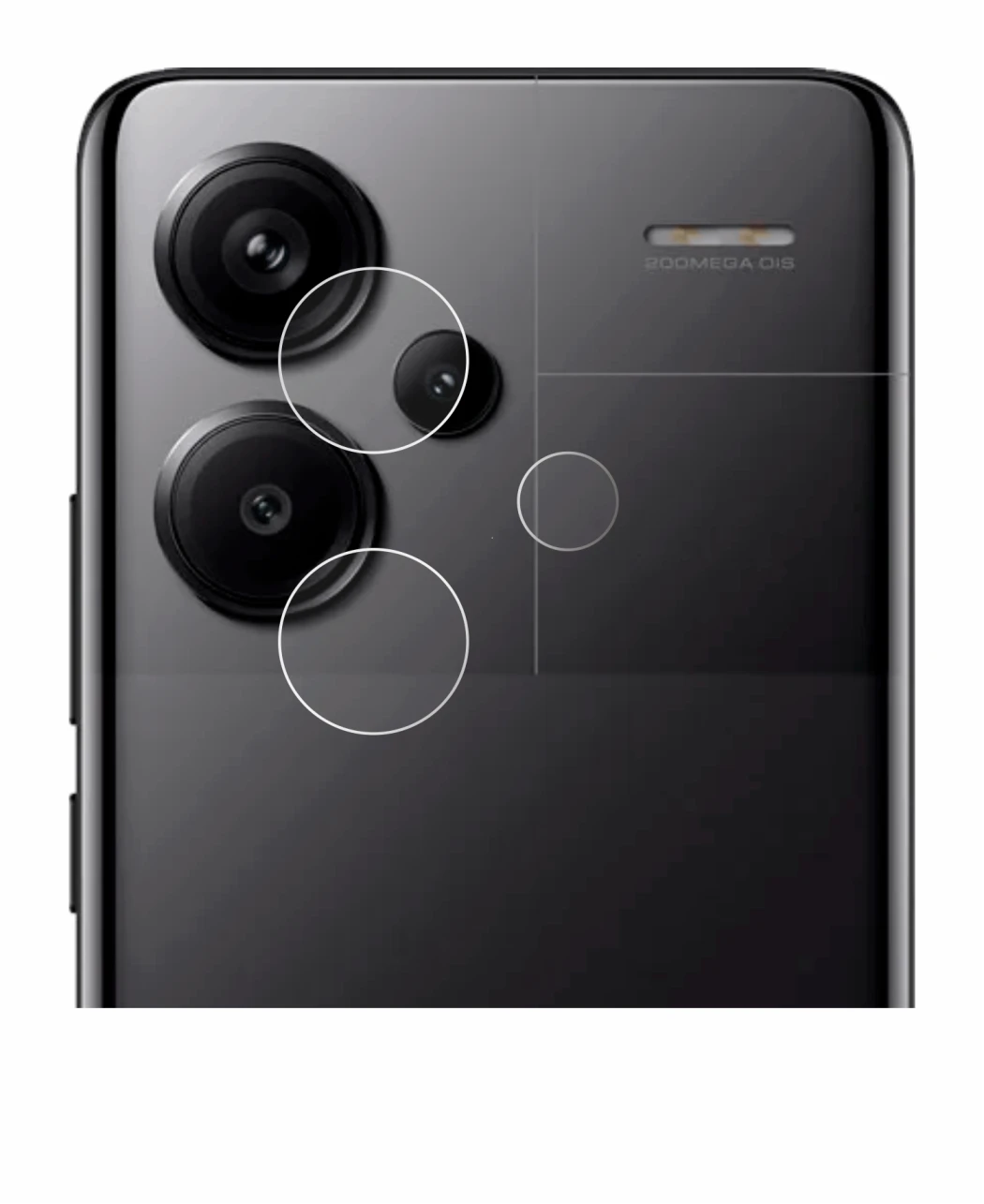 Image de l'appareil Xiaomi Redmi Note 13 Pro+ 5G (Caméra UNIQUEMENT) avec une grande variété de protections d'écran.