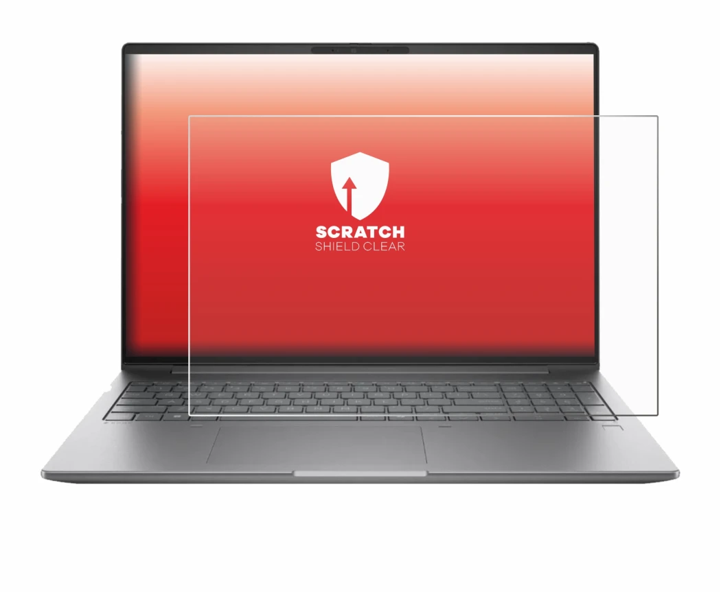 Image de l'appareil HP ZBook Power 16 G11 avec une grande variété de protections d'écran.