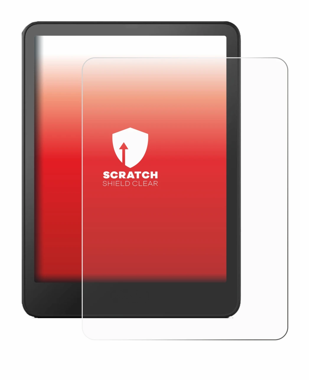 Image de l'appareil Amazon Kindle Colorsoft Signature Edition avec une grande variété de protections d'écran.
