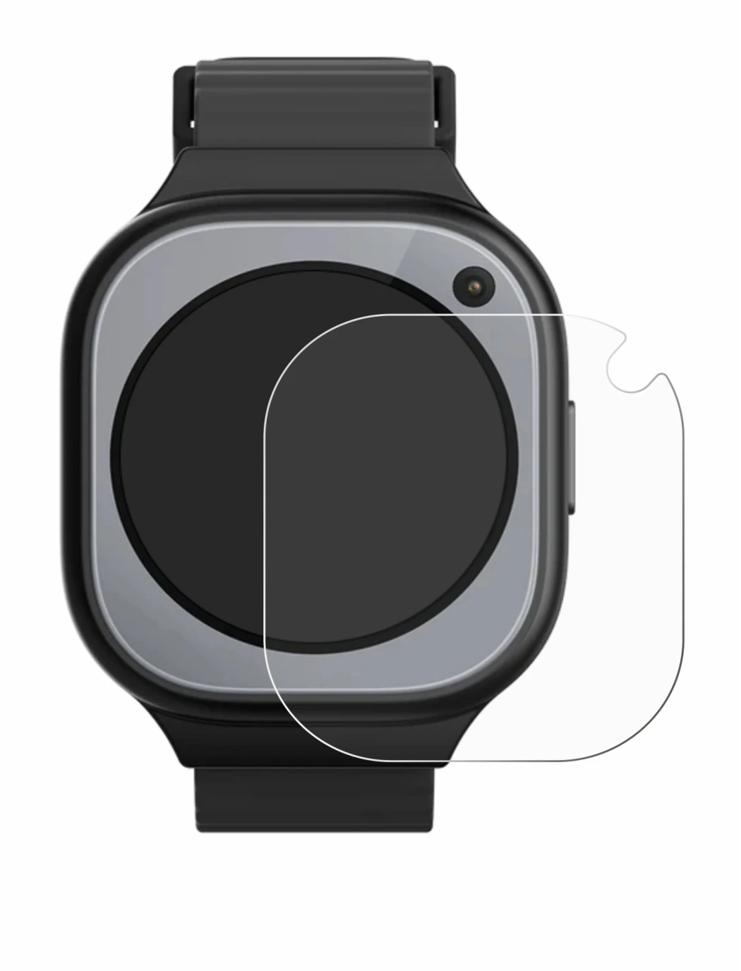 Image de l'appareil Xplora X6Pro avec une grande variété de protections d'écran.