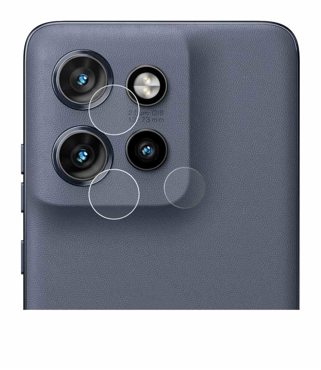 Image de l'appareil Motorola Edge 50 Neo (Caméra UNIQUEMENT) avec une grande variété de protections d'écran.