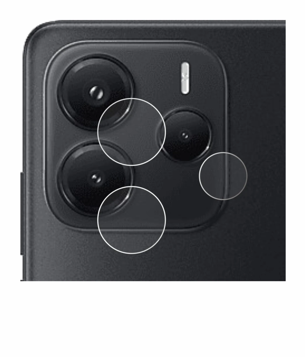 Image de l'appareil Xiaomi Redmi Note 14 (Caméra UNIQUEMENT) avec une grande variété de protections d'écran.