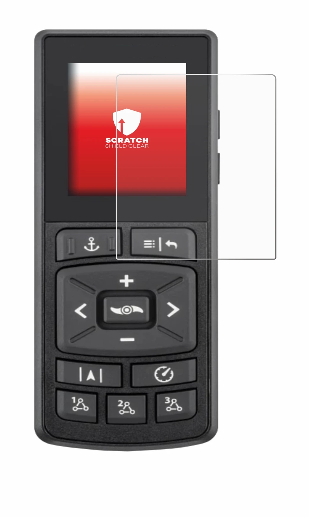 Image de l'appareil Minn Kota Advanced GPS Navigation avec une grande variété de protections d'écran.