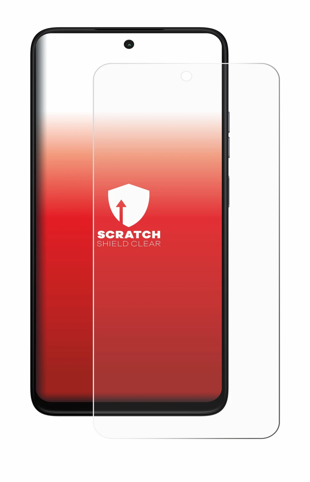 Image de l'appareil Motorola Moto G35 avec une grande variété de protections d'écran.