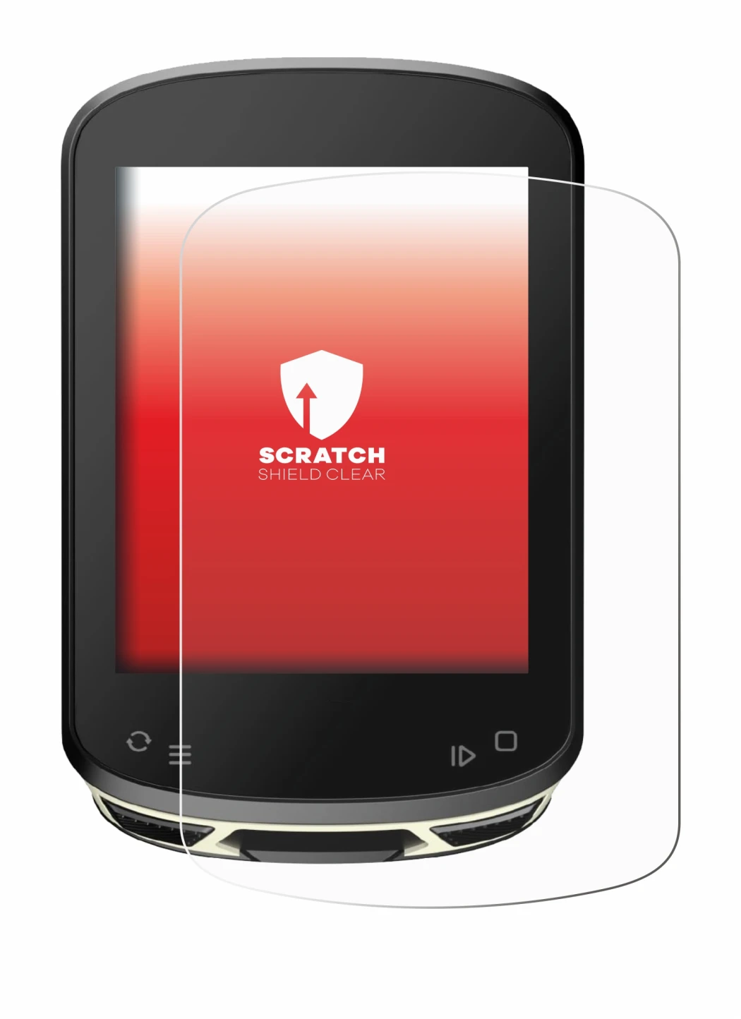 Image de l'appareil Magene C506 SE avec une grande variété de protections d'écran.