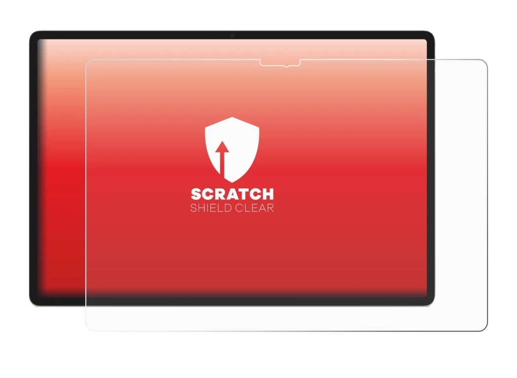 Image de l'appareil Lenovo Yoga Tab Plus 2025 avec une grande variété de protections d'écran.