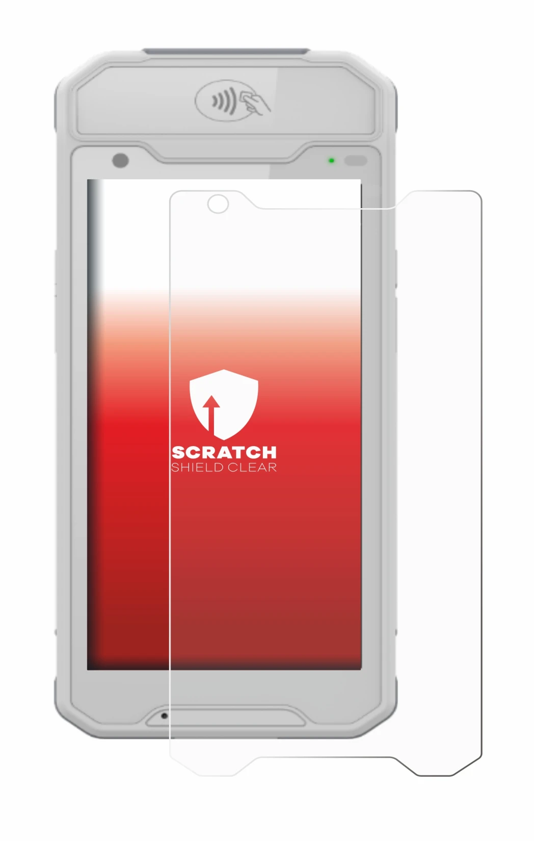 Image de l'appareil Dojo Pocket avec une grande variété de protections d'écran.