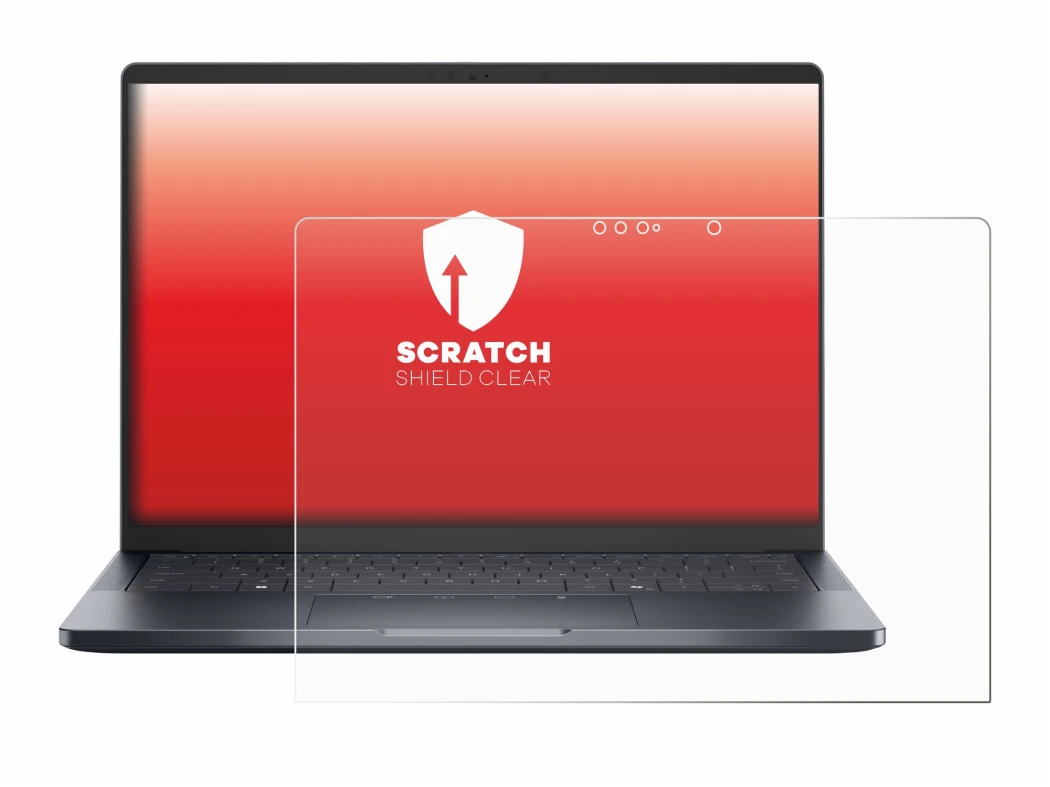 Image de l'appareil Dell Pro 14 Premium PA14250 Touch avec une grande variété de protections d'écran.