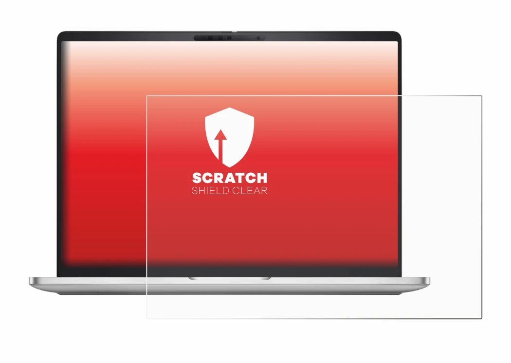 Image de l'appareil Dell Pro 16 Plus PB16250 avec une grande variété de protections d'écran.